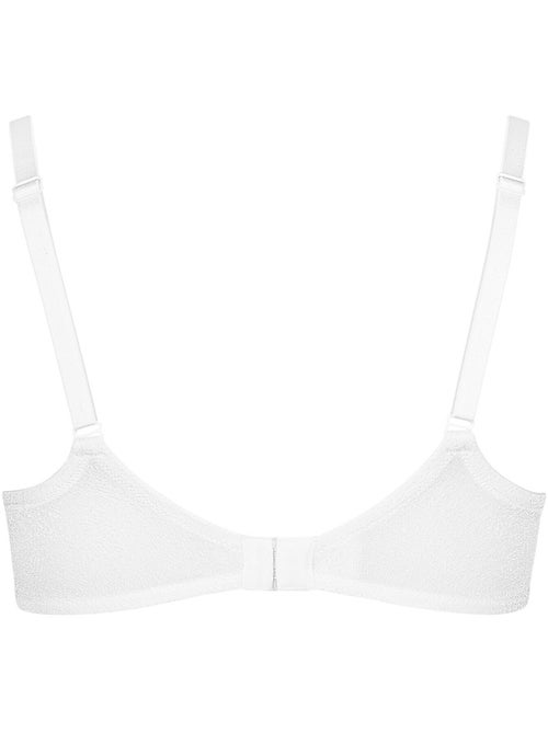 Soutien-gorge armaturé Caroline blanc F, G - Kiabi