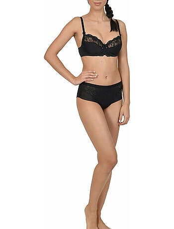Soutien-gorge armaturé caroline noir b à e