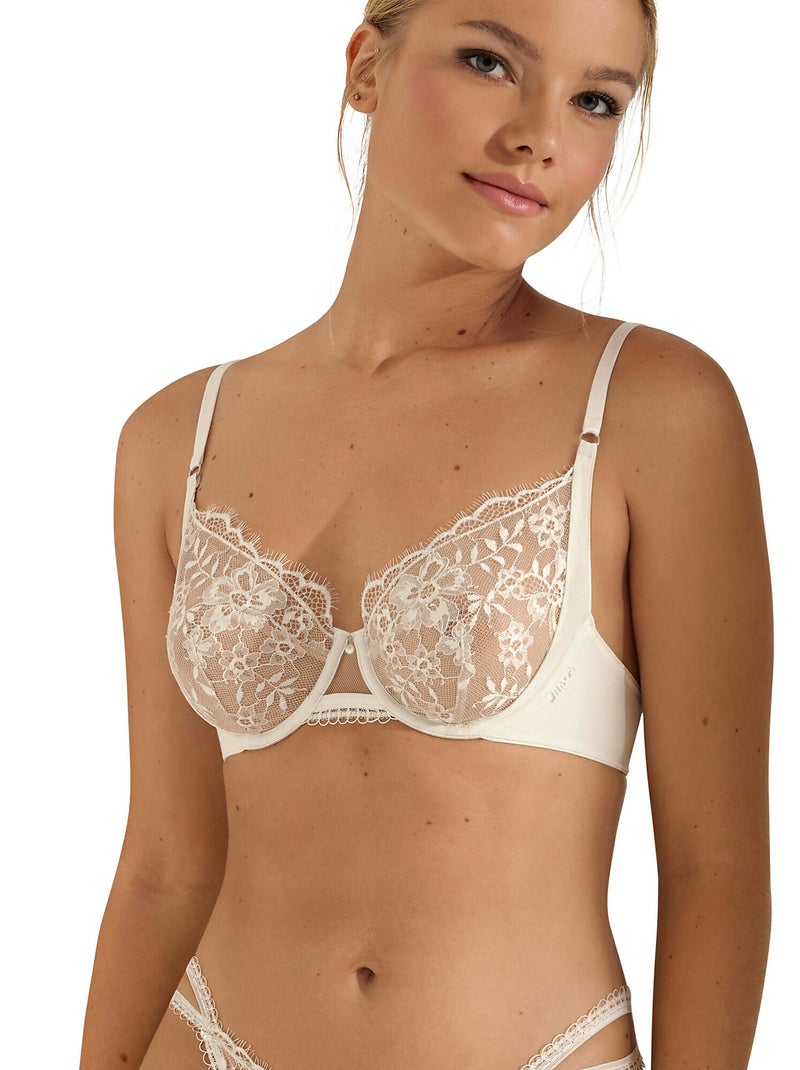 Soutien-gorge armaturé Daydream mariage Ecru - Kiabi
