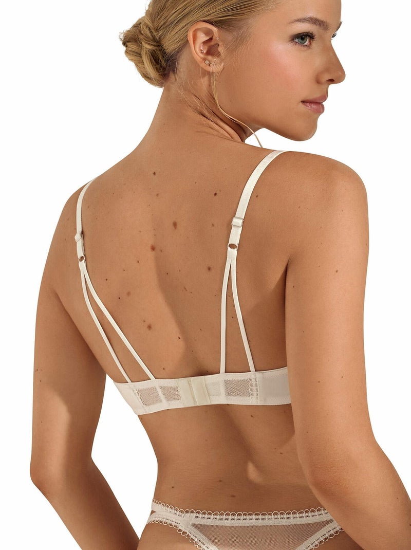 Soutien-gorge armaturé Daydream mariage Ecru - Kiabi