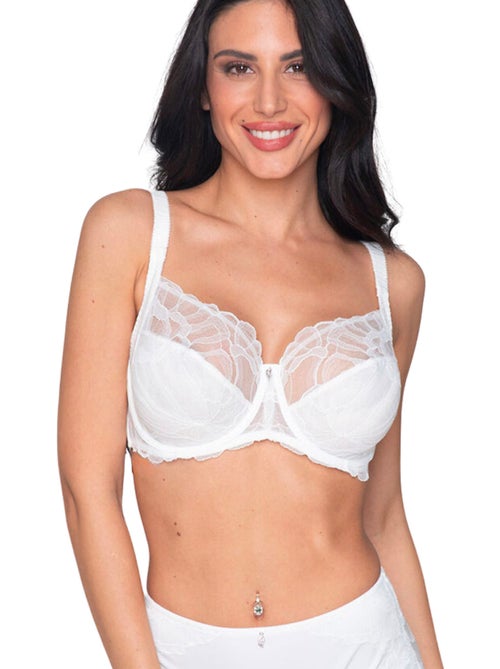 Soutien-gorge armaturé emboîtant MELODY MARIAGE - Kiabi