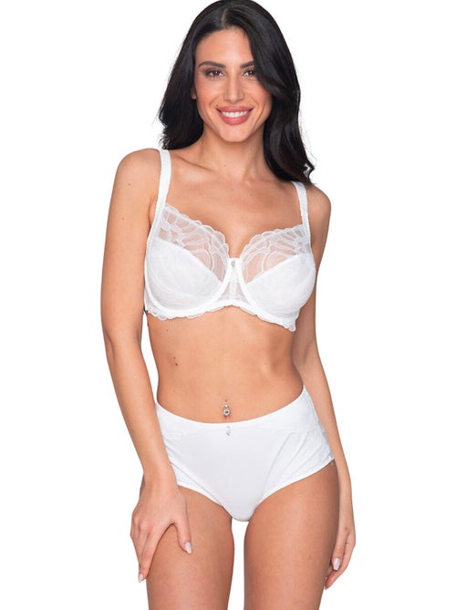 Soutien-gorge armaturé emboîtant MELODY MARIAGE - Kiabi