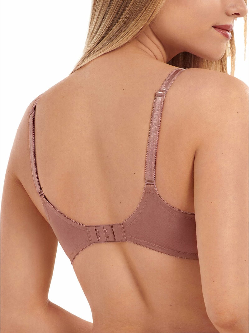 Soutien-gorge armaturé EVELYN B à E Beige - Kiabi