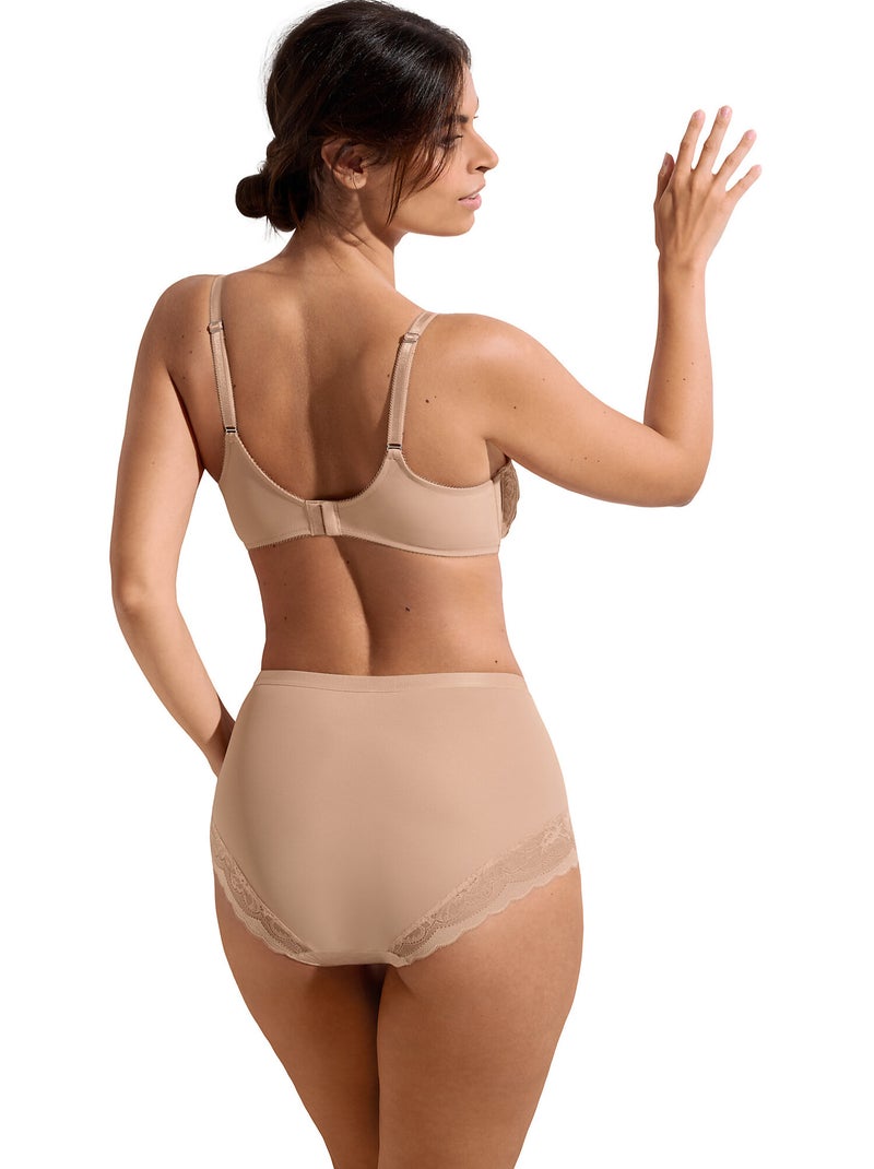 Soutien-gorge armaturé EVELYN F, G Beige - Kiabi
