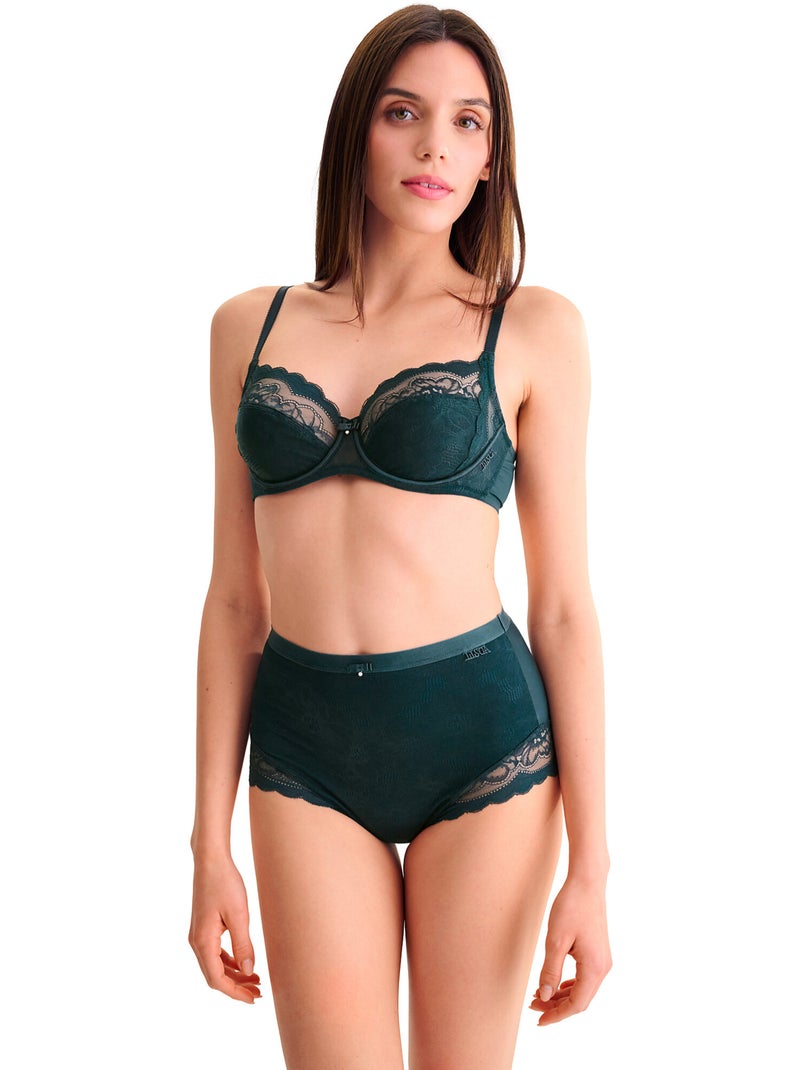 Soutien-gorge armaturé EVELYN F, G Vert - Kiabi