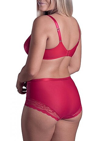 Soutien-gorge armaturé EVELYN rouge B à E
