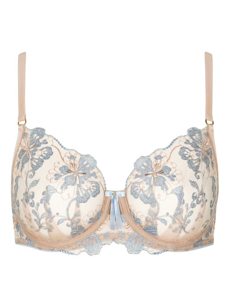 Soutien-gorge armaturé Grace Beige - Kiabi