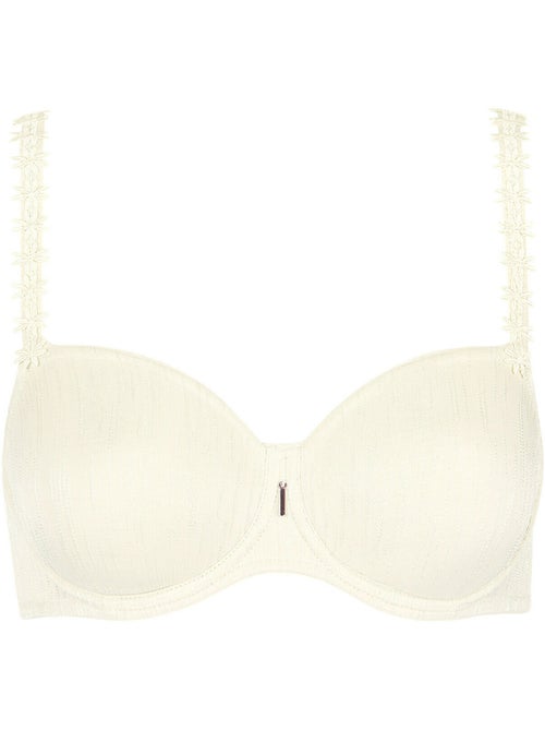 Soutien-gorge armaturé Gracia B à E ivoire - Kiabi