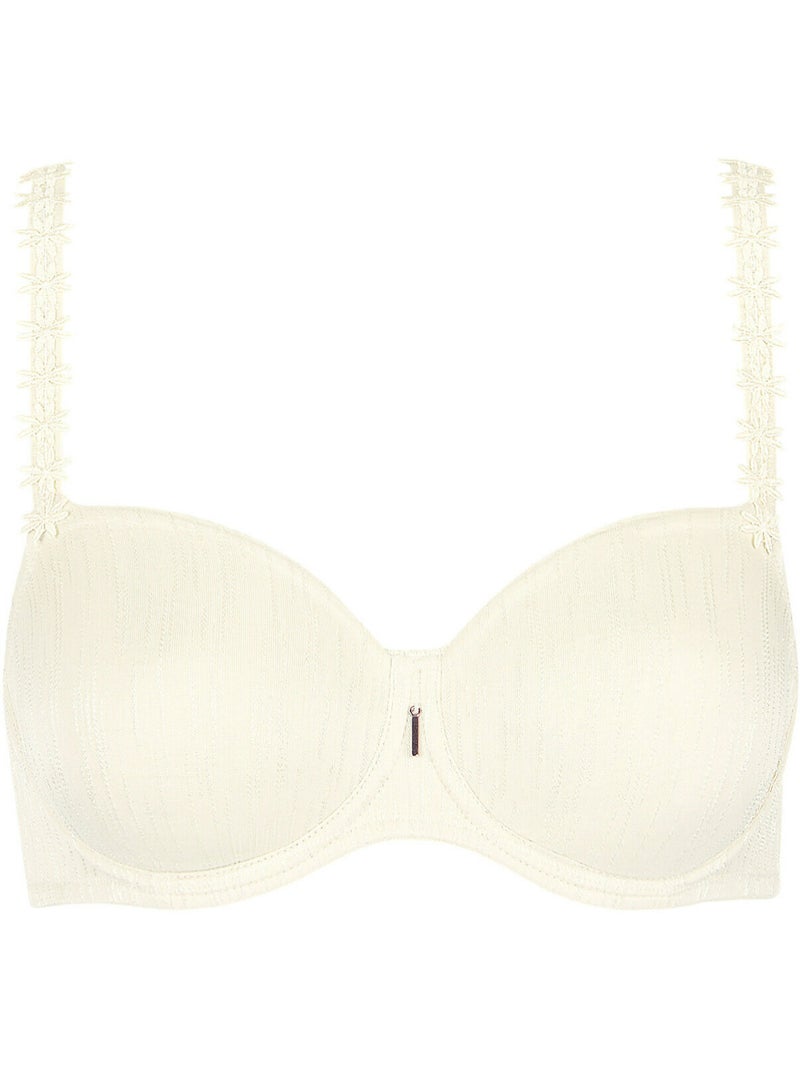 Soutien-gorge armaturé Gracia B à E ivoire Ecru - Kiabi