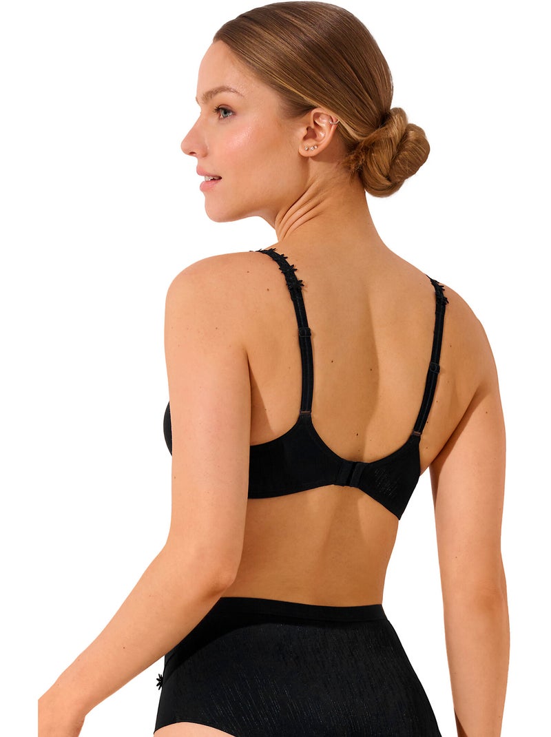 Soutien-gorge armaturé GRACIA B à E Noir - Kiabi