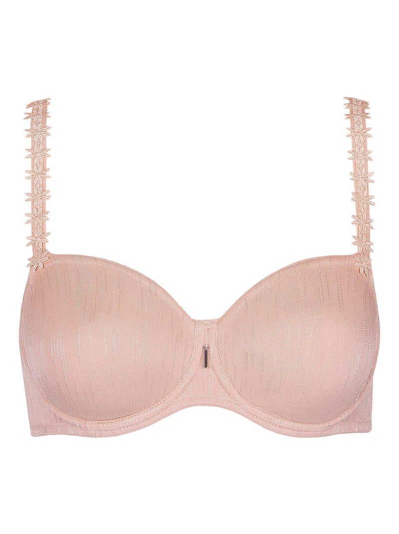 Soutien-gorge armaturé Gracia B à E Rose - Kiabi
