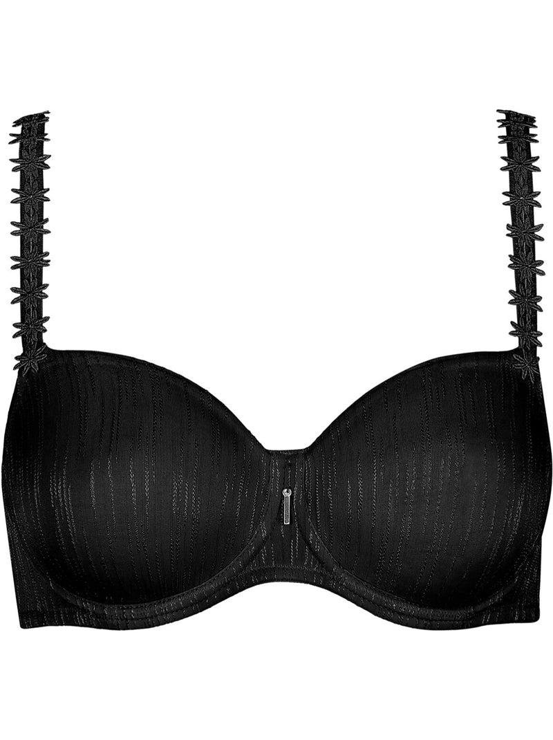 Soutien-gorge armaturé GRACIA F et G Noir - Kiabi