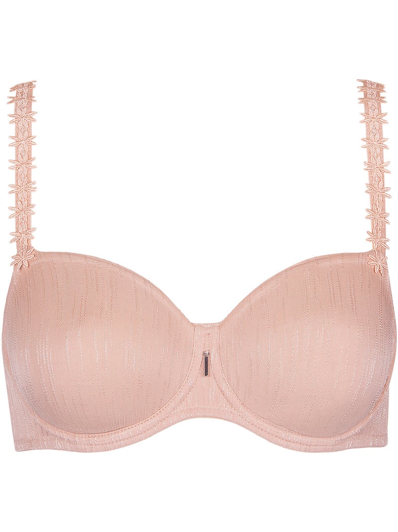 Soutien-gorge armaturé Gracia F et G Rose - Kiabi