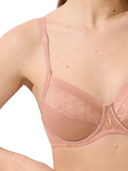 Soutien-gorge armaturé grandes tailles Opal - Kiabi