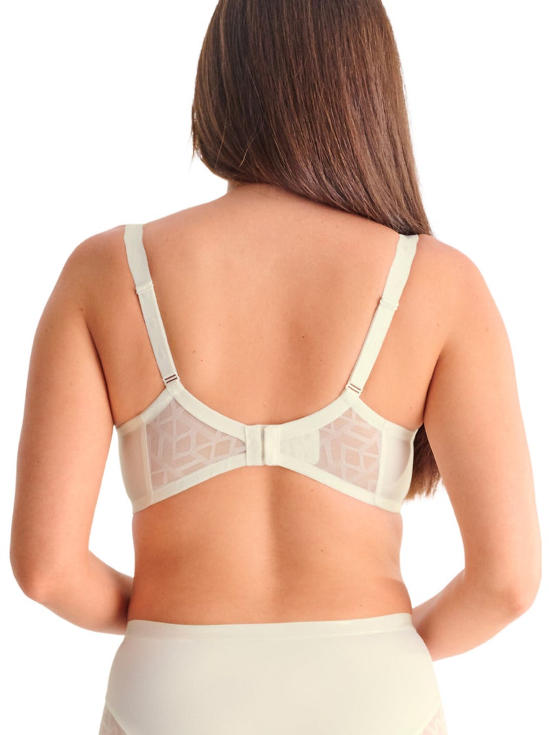 Soutien-gorge armaturé grandes tailles Opal Ecru - Kiabi