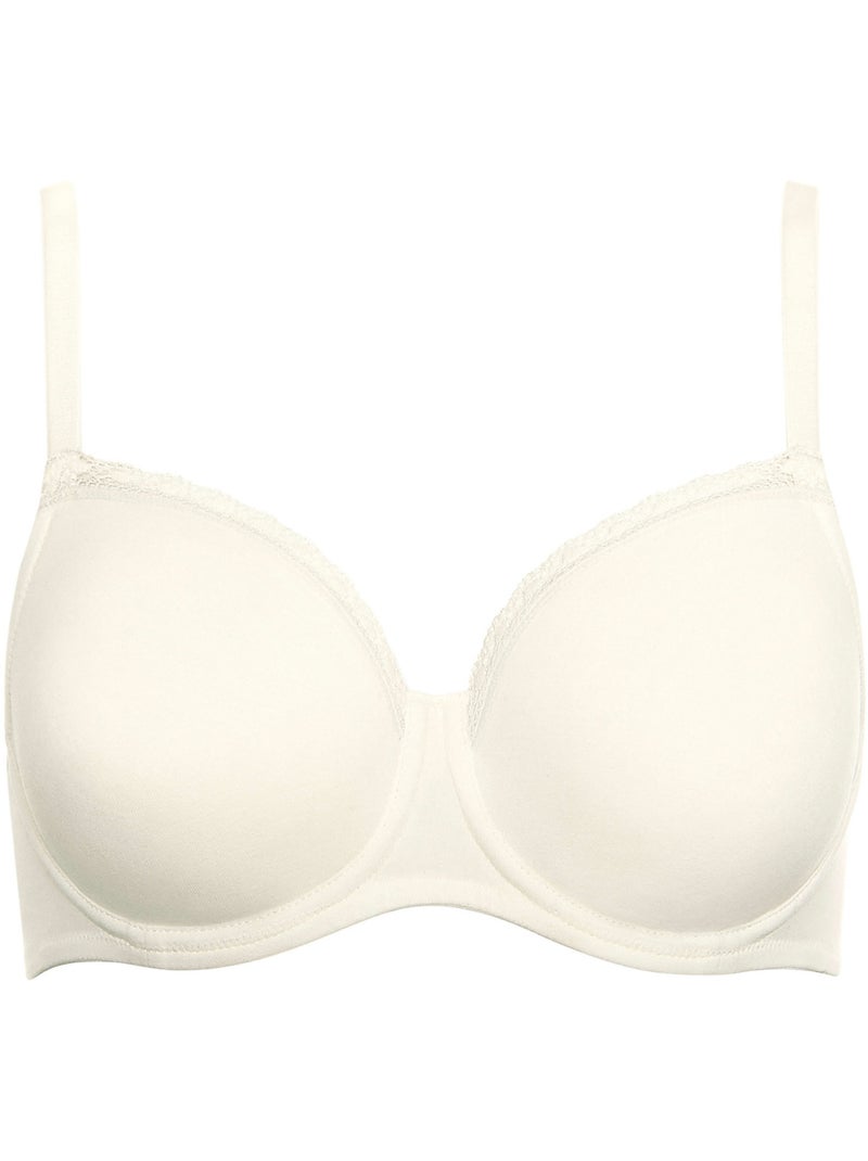 Soutien-gorge armaturé INES Ecru - Kiabi