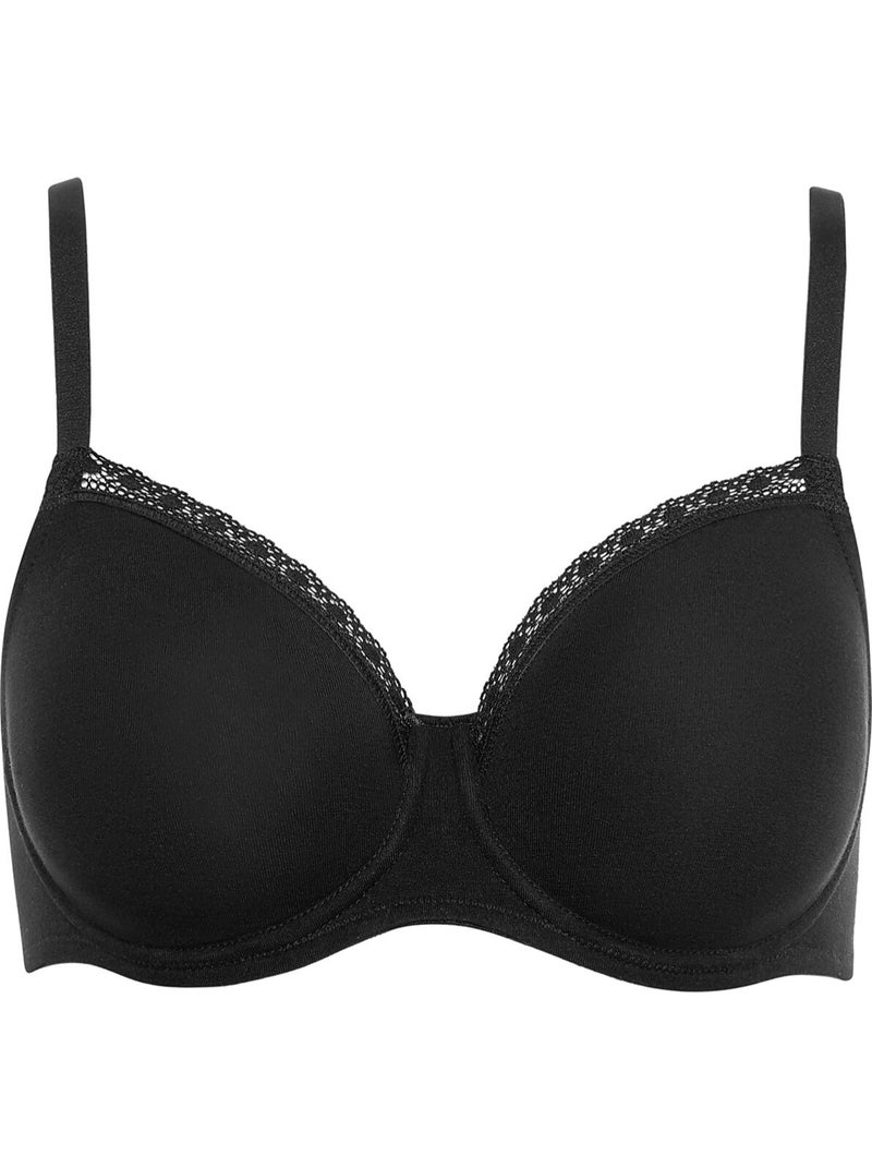 Soutien-gorge armaturé INES Noir - Kiabi