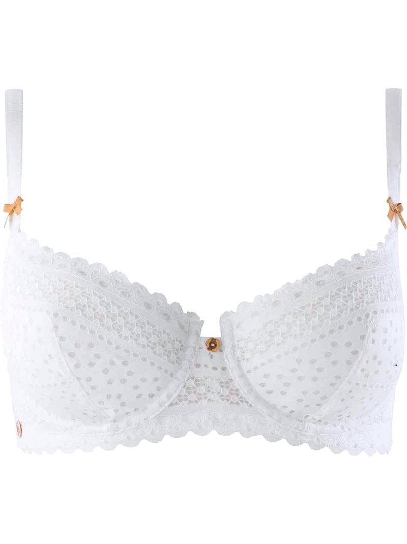 Soutien-gorge armature INSTINCT - Brigitte Bardot Lingerie Blanc - Kiabi