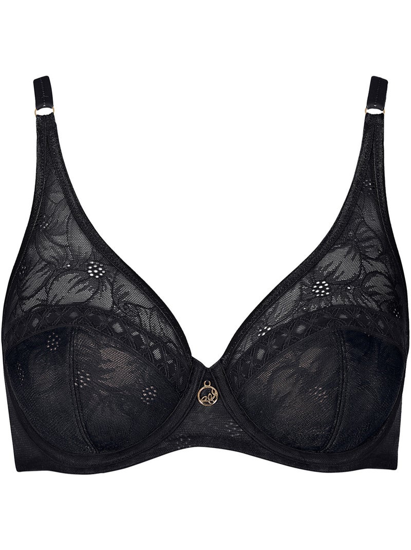 Soutien-gorge armaturé Joanne Noir - Kiabi