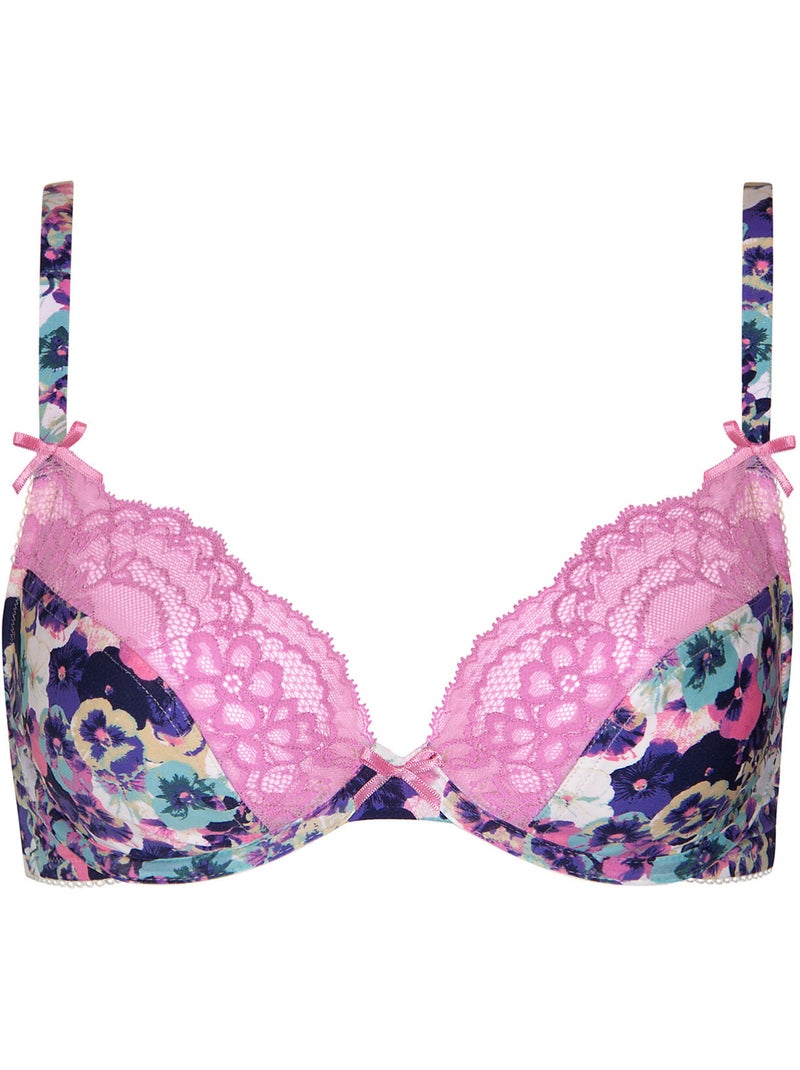 Soutien-gorge armaturé Kimberly Violet - Kiabi