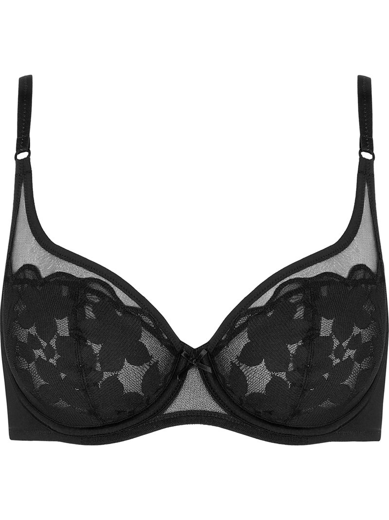 Soutien-gorge armaturé Leonie Noir - Kiabi