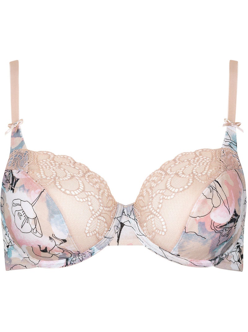 Soutien-gorge armaturé Lilly Multicolore - Kiabi