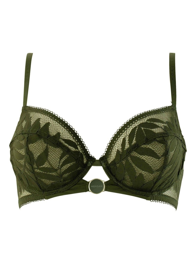 Soutien-gorge armature LINA - Morgan Lingerie Vert - Kiabi