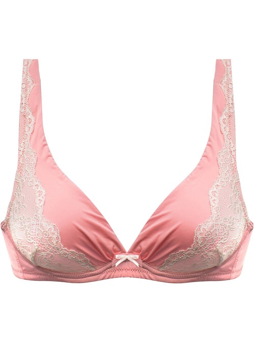 Soutien-gorge armaturé Londra rose - Kiabi