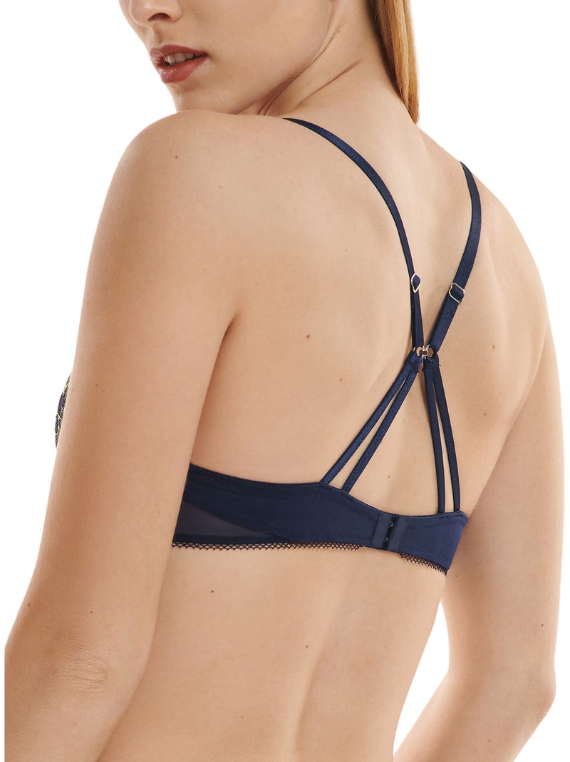 Soutien-gorge armaturé multi-positions Jive Bleu - Kiabi