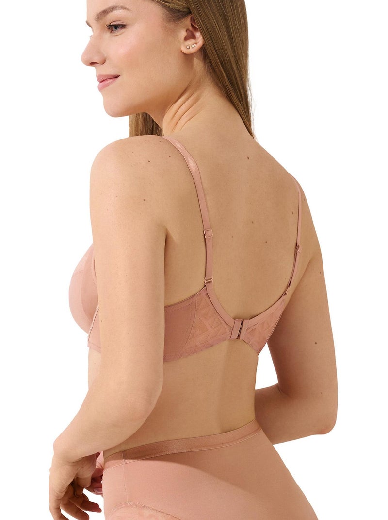Soutien-gorge armaturé Opal Beige - Kiabi