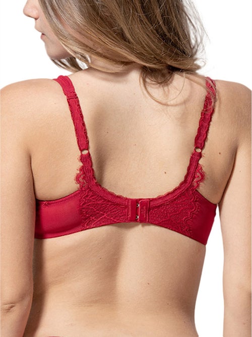 Soutien-gorge armaturé Orchidea rouge - Kiabi Soutien-gorge armaturé Orchidea rouge - Kiabi