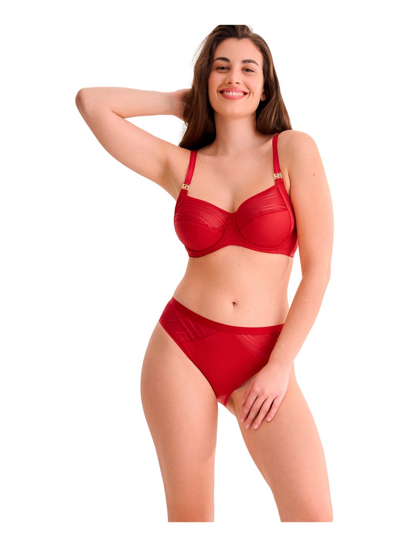 Soutien-gorge armaturé PRINCESS Rouge - Kiabi