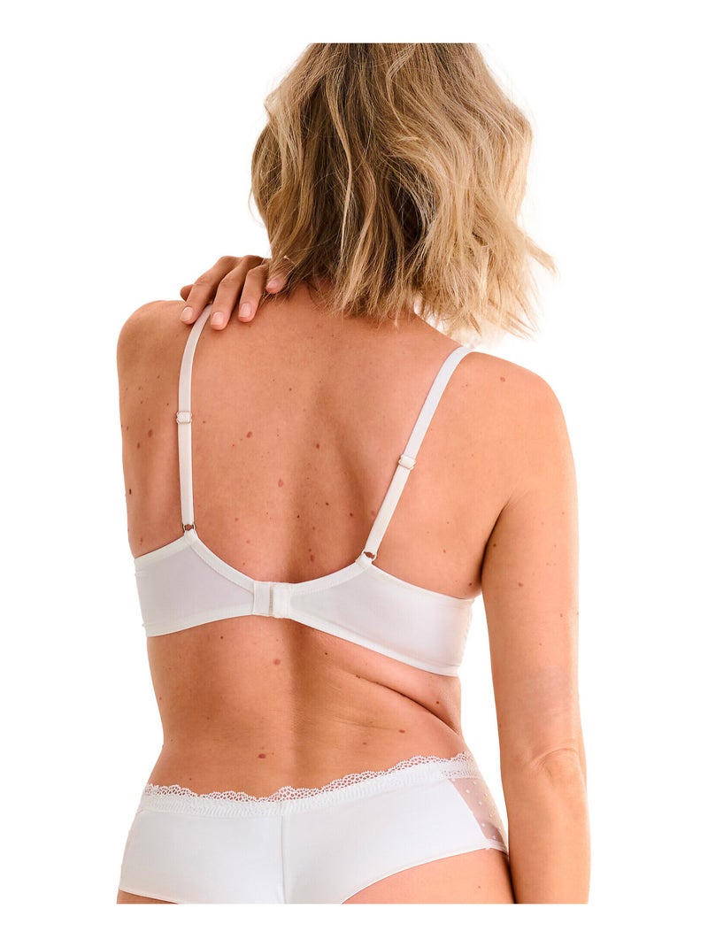 Soutien-gorge armaturé RONIA Ecru - Kiabi