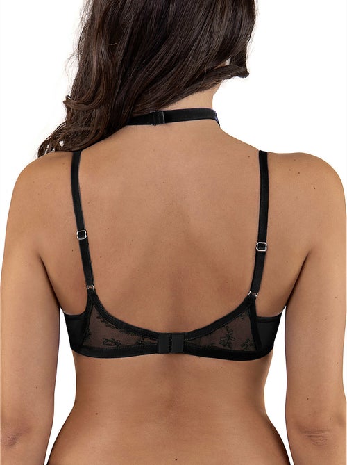 Soutien-gorge armaturé Royal Wish noir - Kiabi
