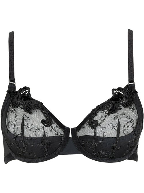 Soutien-gorge armaturé Royal Wish noir - Kiabi