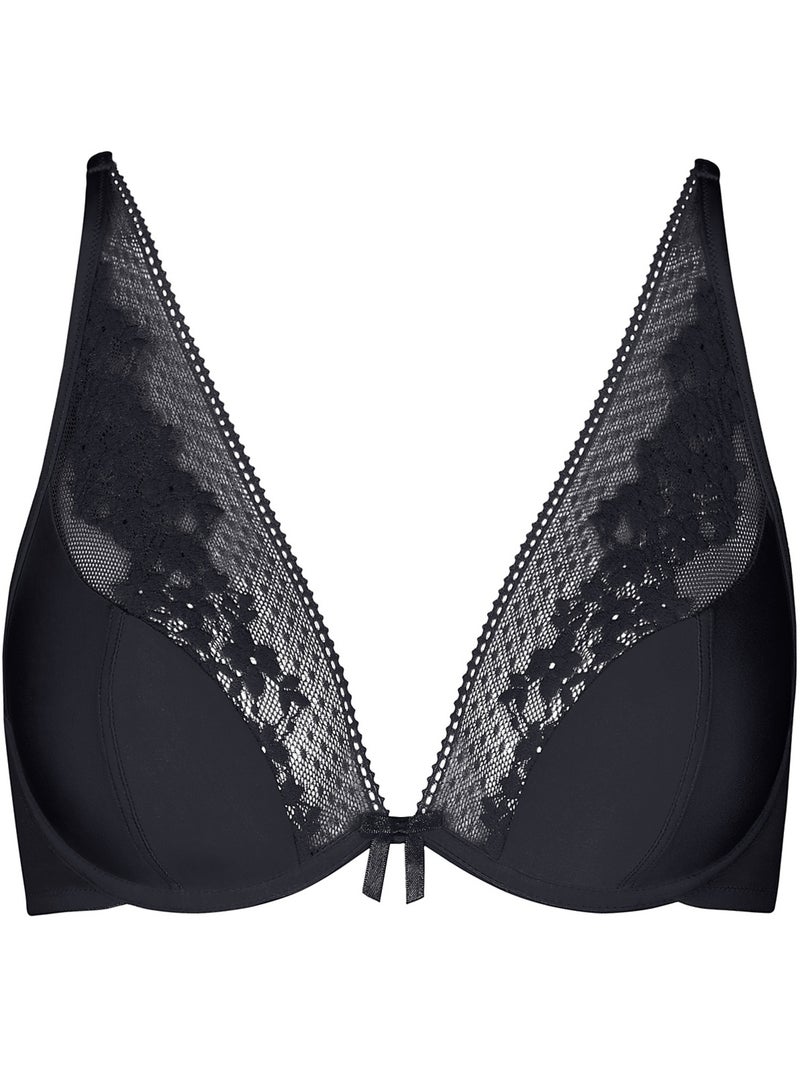 Soutien-gorge armaturé Sassy Noir - Kiabi