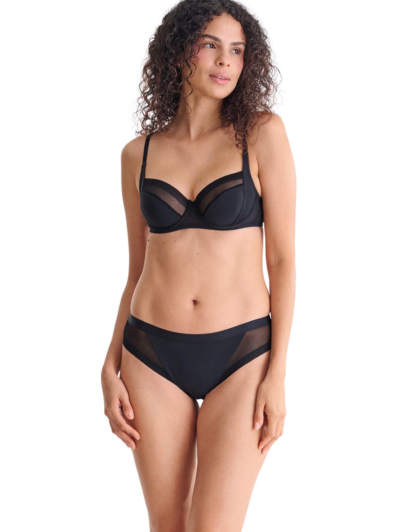 Soutien-gorge armaturé SIA Noir - Kiabi