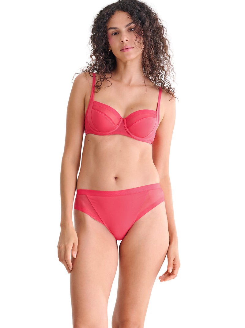 Soutien-gorge armaturé SIA Rose - Kiabi