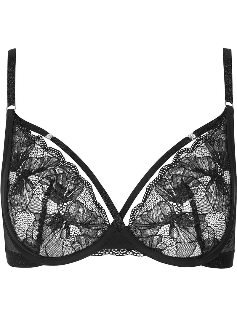 Soutien-gorge armaturé Sympathy Noir - Kiabi