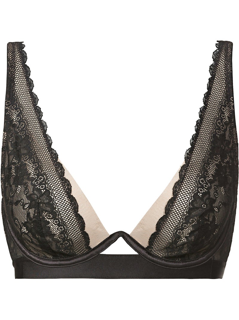 Soutien-gorge armaturé Temptation Noir - Kiabi