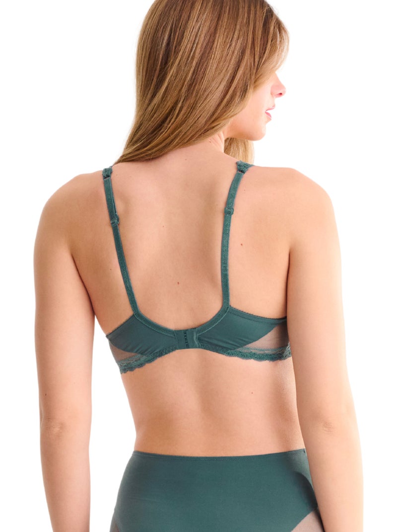 Soutien-gorge armaturé tiffany Vert - Kiabi