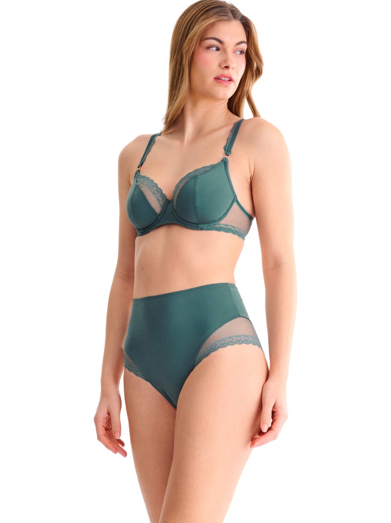 Soutien-gorge armaturé tiffany Vert - Kiabi