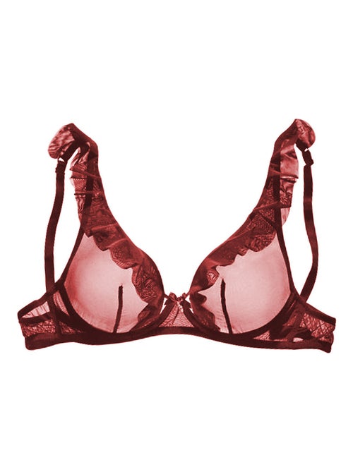 Soutien-gorge armaturé voile Sexy - Kiabi