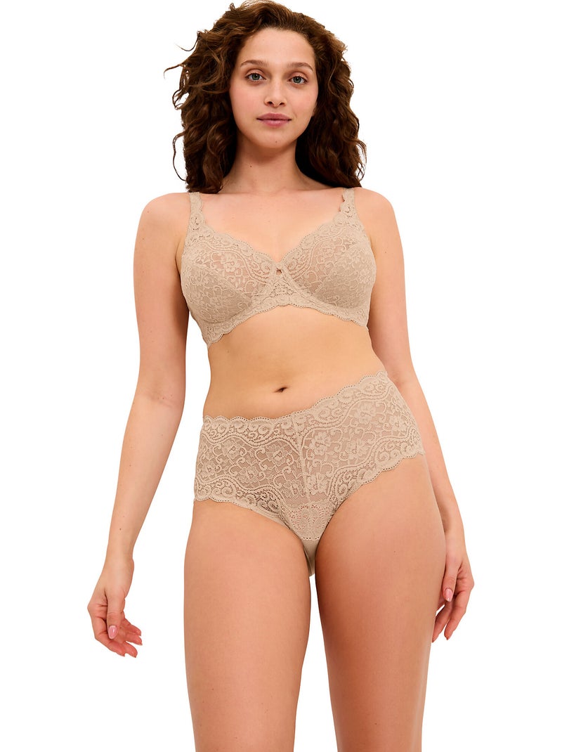 Soutien-gorge armaturé W AMOURETTE Beige - Kiabi