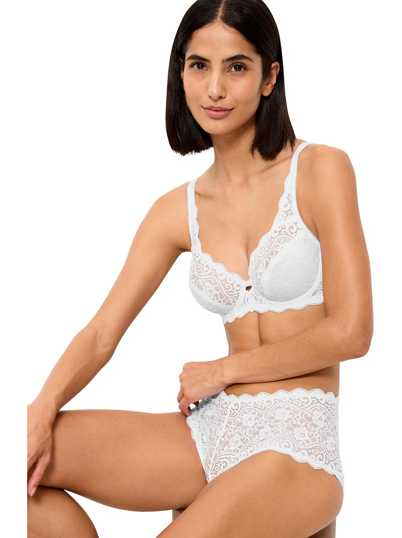 Soutien-gorge armaturé W AMOURETTE Blanc - Kiabi