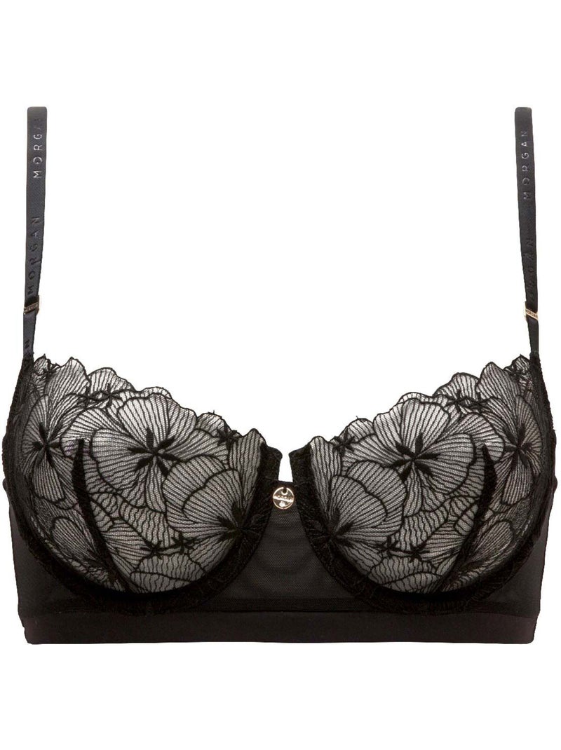 Soutien-gorge armatures AMANDINE - Morgan Lingerie Noir - Kiabi