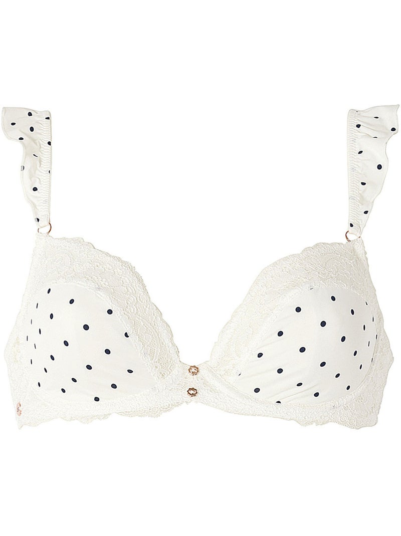 Soutien-gorge armatures AMUSETTE - Brigitte Bardot Lingerie Blanc - Kiabi