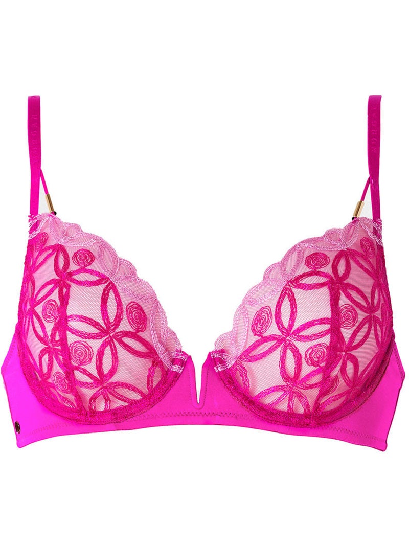Soutien-gorge armatures ANGIE - Morgan Lingerie Violet - Kiabi