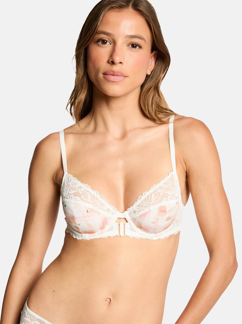 Soutien-gorge armatures ANNA - Morgan Lingerie Blanc - Kiabi