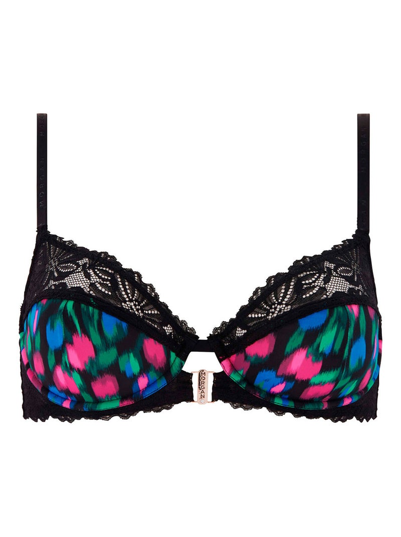 Soutien-gorge armatures ANNA - Morgan Lingerie Noir - Kiabi